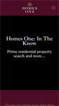 Mobile Screenshot of homes-one.com